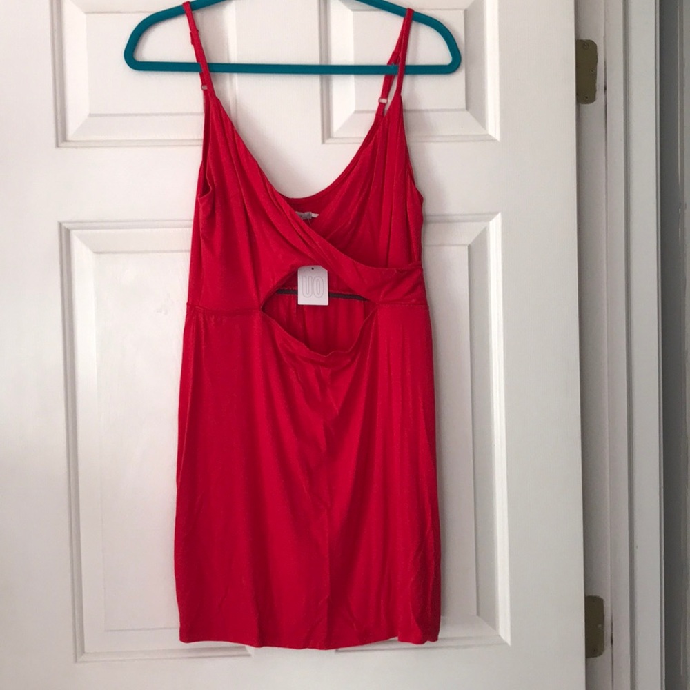 Urban Outfitters Red Dress w cutout - Picture 2 of 4